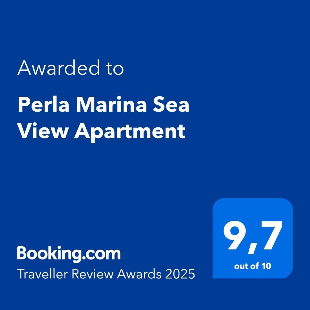 Perla Marina Sea View Apartment CTA Exteriér fotografie